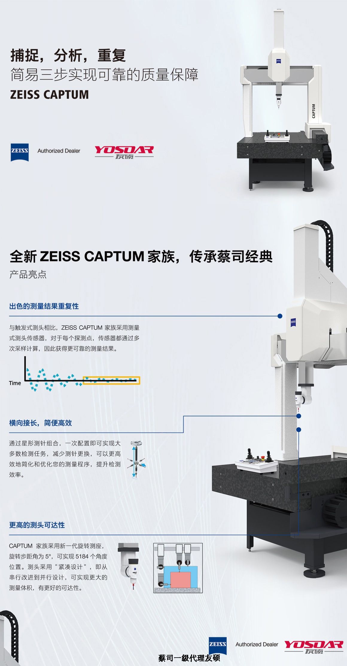 湘潭蔡司三坐标CAPTUM